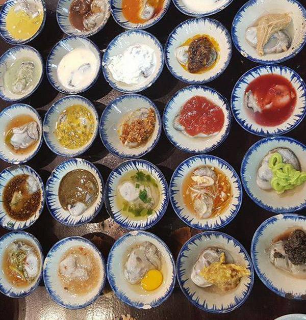 Combo 30 chén hàu nướng lòng sâu lán như hình ( sành thô sơ)