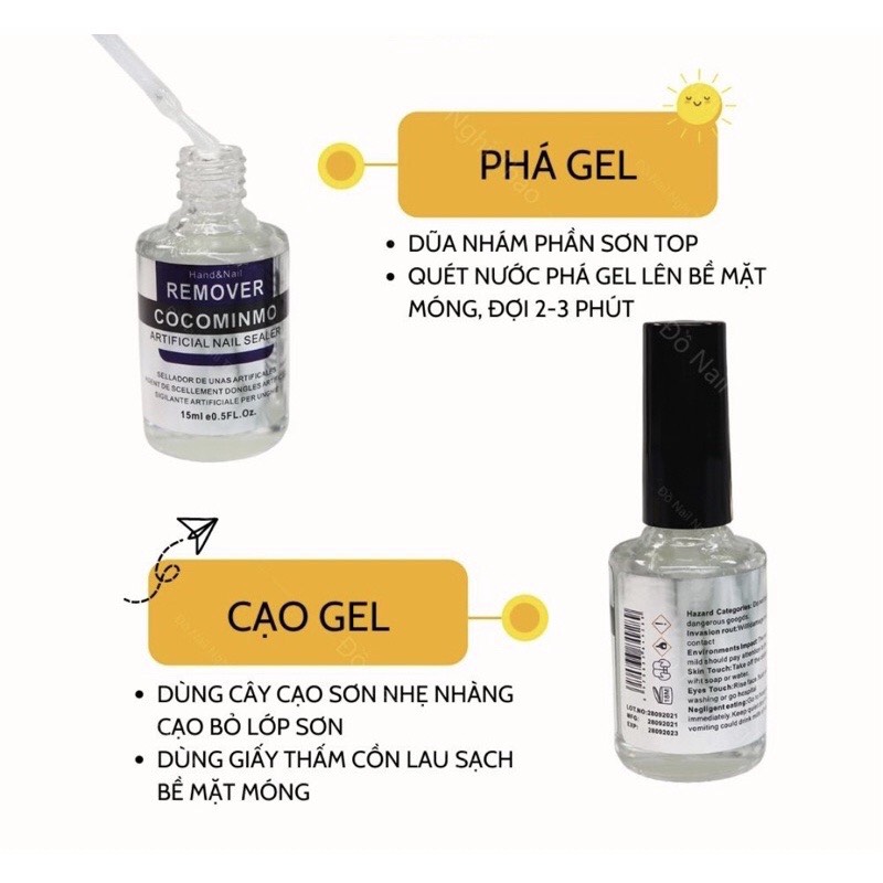 Phá gel lạnh cocominmo