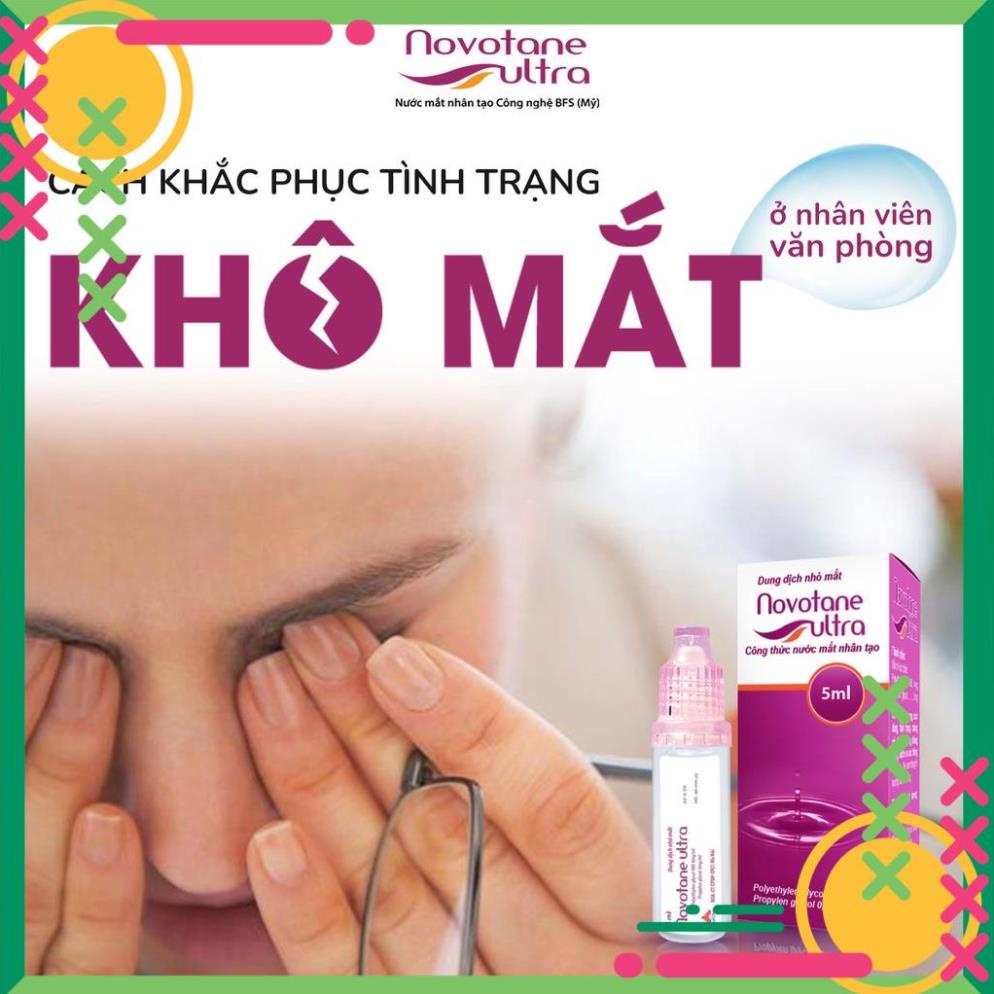 Dung dịch nhỏ mắt Novotane Ultra 5ml
