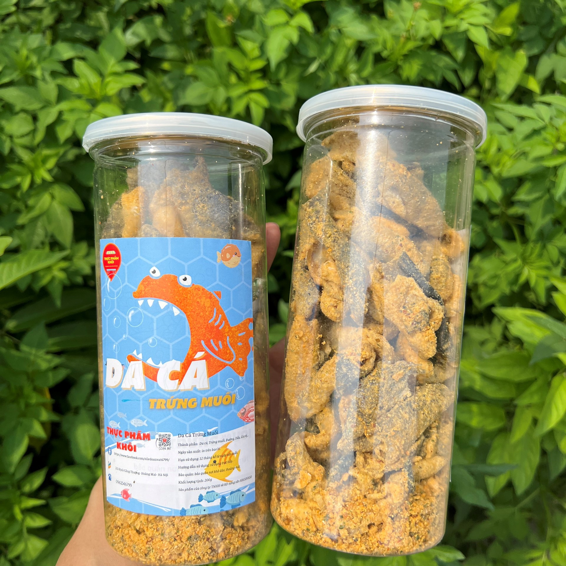 Da cá trứng muối cay giòn rụm vị đặc biệt (hũ 200gr)