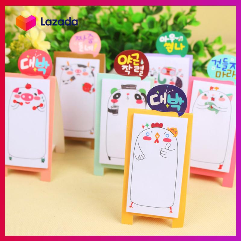[HCM]Set 2 Tập giấy ghi chú Anime CUTE - Style đứng Hình động vật đáng yêu - KAShop