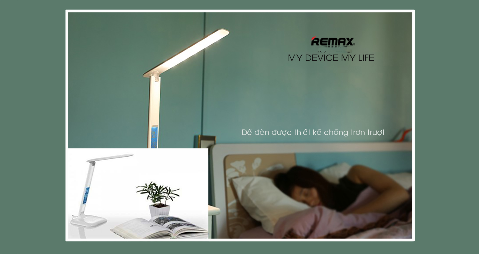 Đèn Led để bàn thông minh Remax RLE270- White