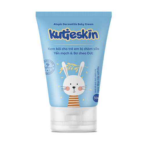 Kutieskin 30gr giành cho da em bé bị chàm , lác sữa