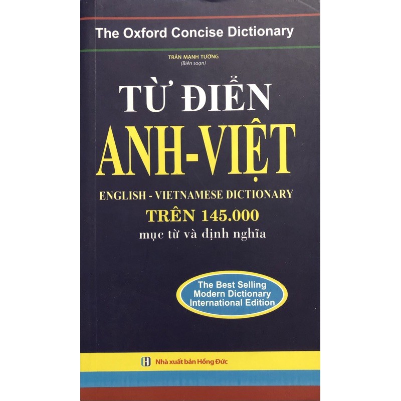 Sách - Từ Điển Anh - Việt (145.000 Mục từ và định nghĩa)