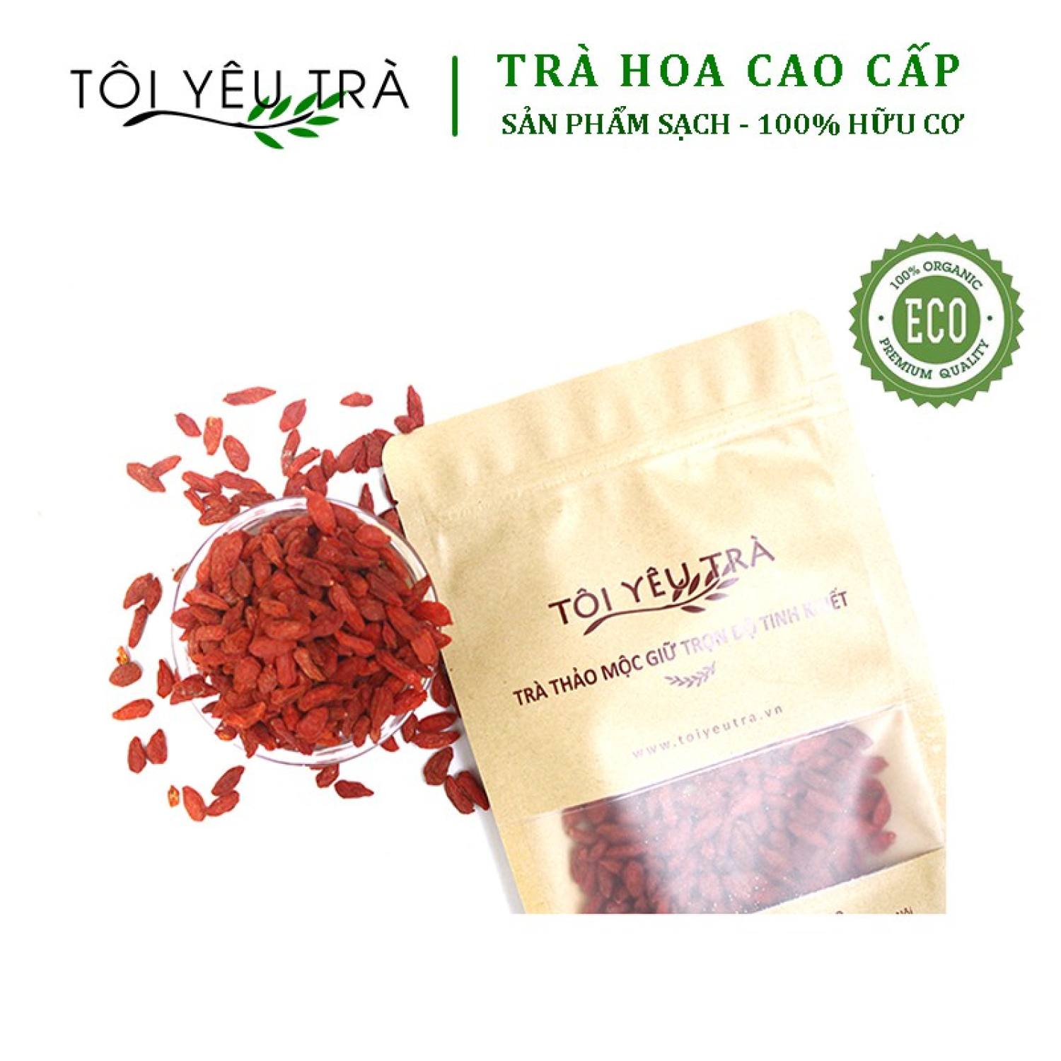 Kỷ Tử Sạch Sấy Khô Hạt To (Hàng lᴏại 1)