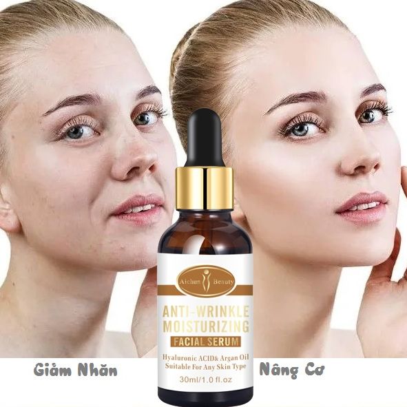 Serum Nâng Cơ Mặt Giảm Nhăn HIệu Quả, Sản Sinh Collagen Tăng Cường Đàn Hồi Da Chống Lão Hóa Và Sạm Da Do Thức Khuya Và Tuổi Tác