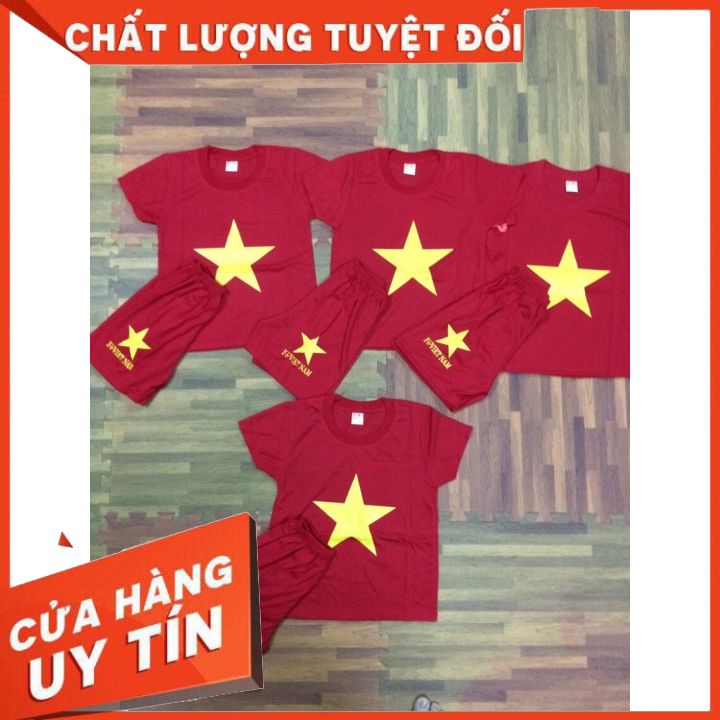 ÁO CỜ ĐỎ SAO VÀNG CHO BÉ