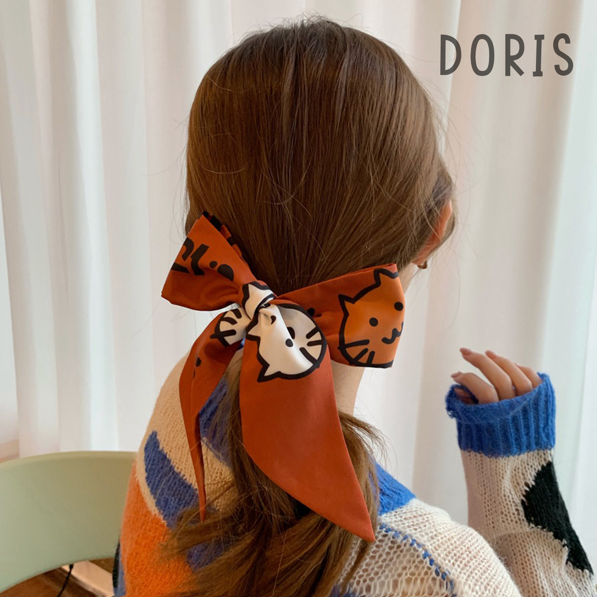Dây cột tóc vải Đa Năng phong cách Hàn Quốc - DORIS HOUSE