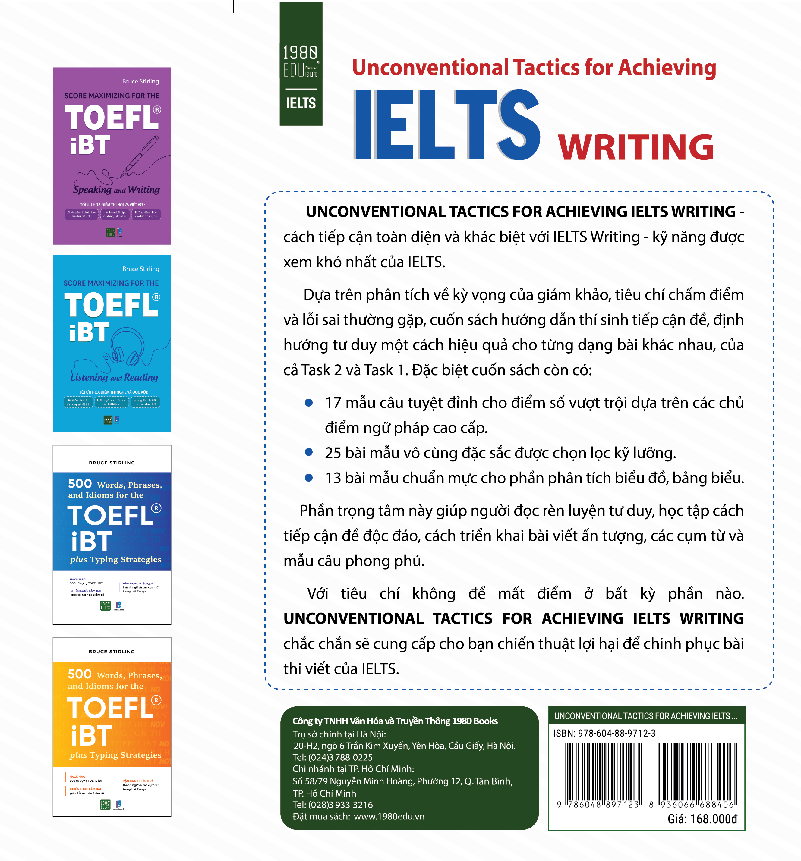 Fahasa - Unconventional Tactics For Achieving Ielts Writing