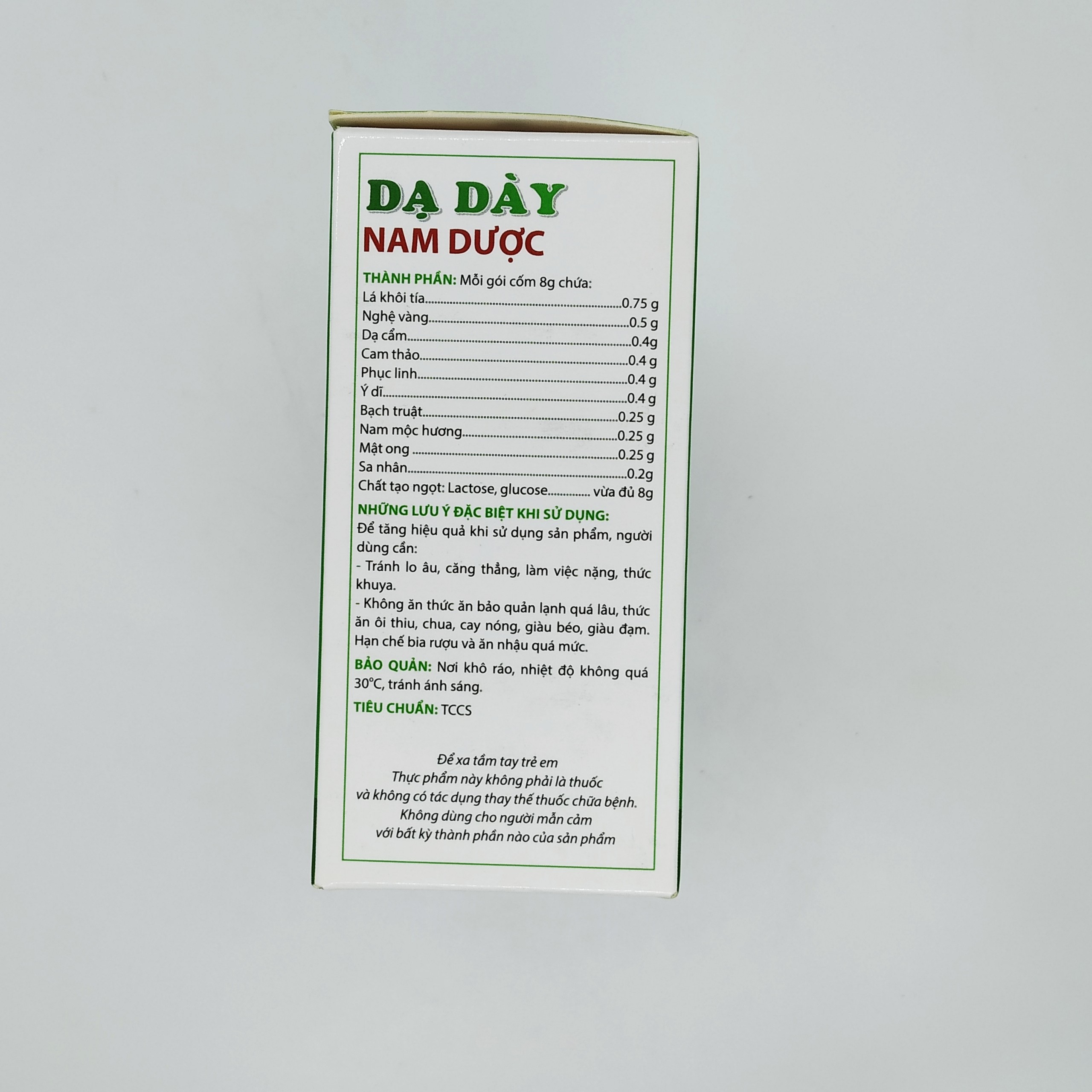 Dạ dày Nam Dược hộp 12 gói
