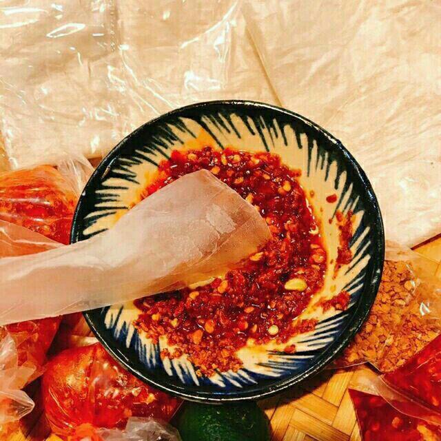 Bánh tráng ớt tắc  Tây ninh 5 bịch