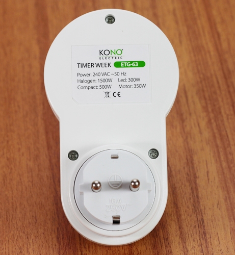 Ổ cắm hẹn giờ ETG-63A