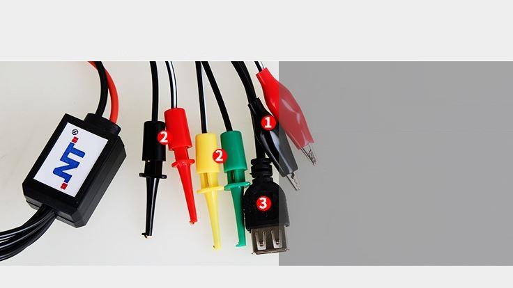 DÂY CÁP NGUỒN NHIỀU ĐẦU CHO MÁY CẤP NGUỒN ĐA NĂNG