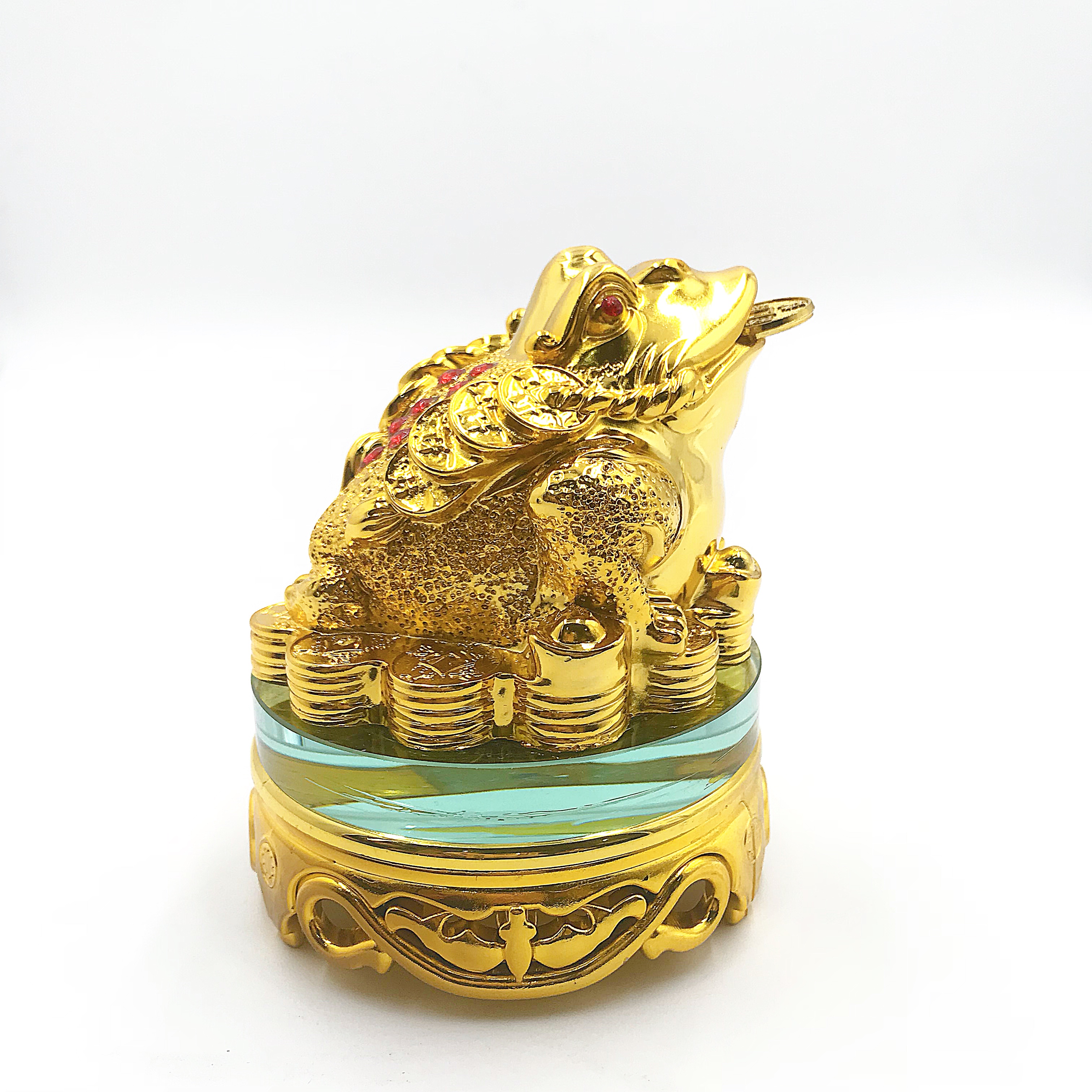 Tượng thiềm thừ phong thủy đế xoay