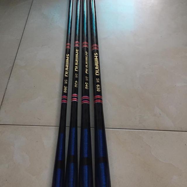 Cần câu đơn shimano 5H đẹp long lanh