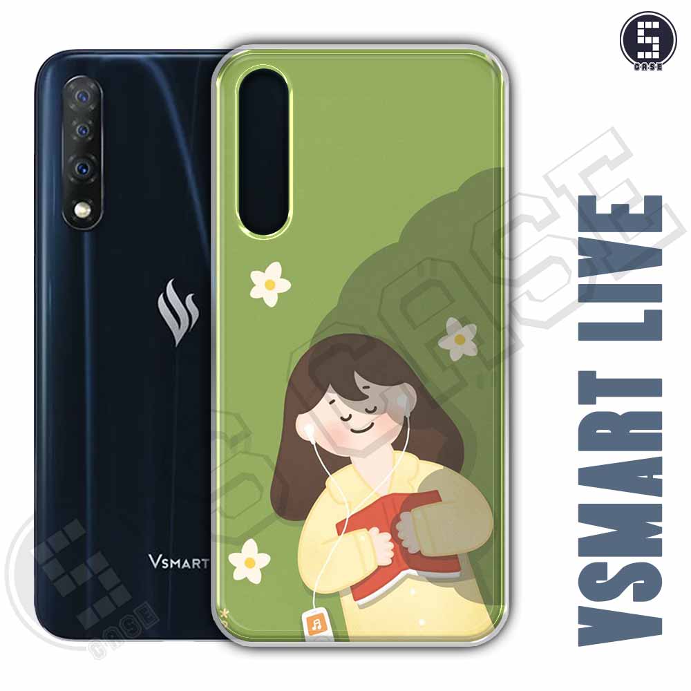 Ốp hình Korea Style Dành Cho Vsmart Live mã A800-271