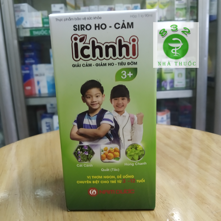 Siro Ho Cảm Ích Nhi (3+) - Chai 90 ml