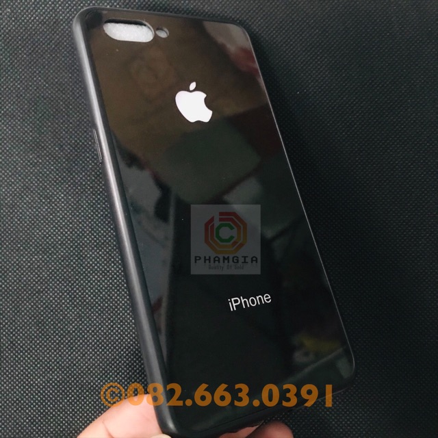 Ốp lưng giả giống kiểu iphone cho Oppo A3s / A5S mặt phủ bóng đẹp mắt