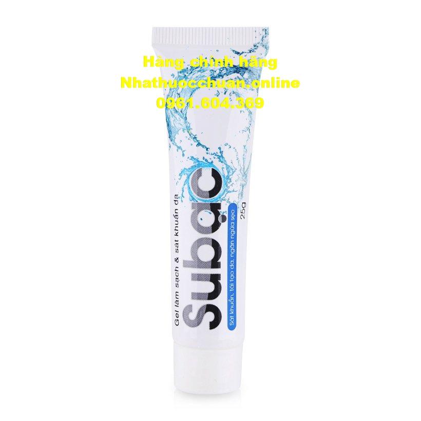 Gel làm sạch da Subạc