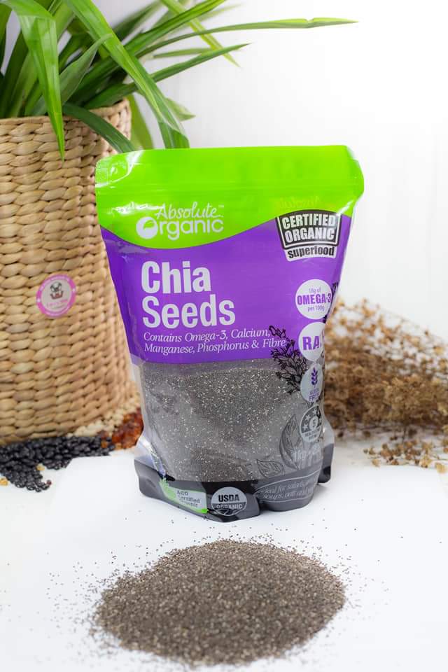 Hạt chia tím nhập khẩu [ giá đại lý ] gói 1kg