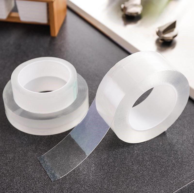 [HCM]Cuộn Băng Keo Trong Suốt 5m Dán Siêu Dính Đa Năng Dính Trên Mọi Bề Mặt Cao Cấp chống thấm nước cực tốt
