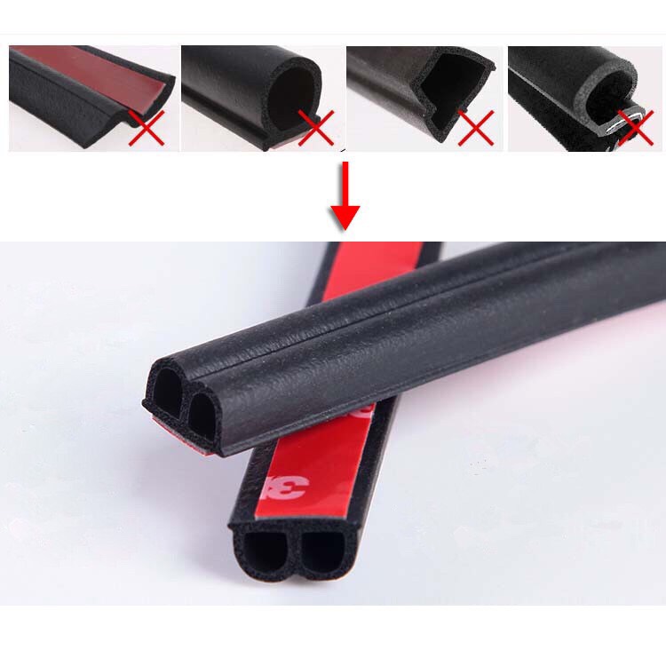 5 mét ron gioăng cao su chữ b | ron cao su chữ b cách âm chống ồn cho xe hơi 4.9 cao cấp dán cửa xe hơi ô tô chống ồn giữ nhiệt