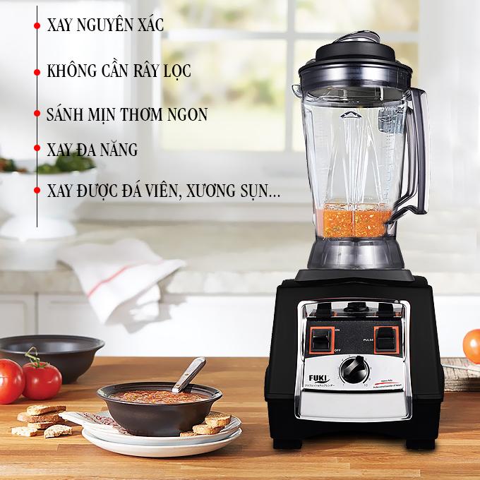 [HCM][Trả góp 0%]Máy xay đậu nành đa năng Fuki 2800W (FK-2800)