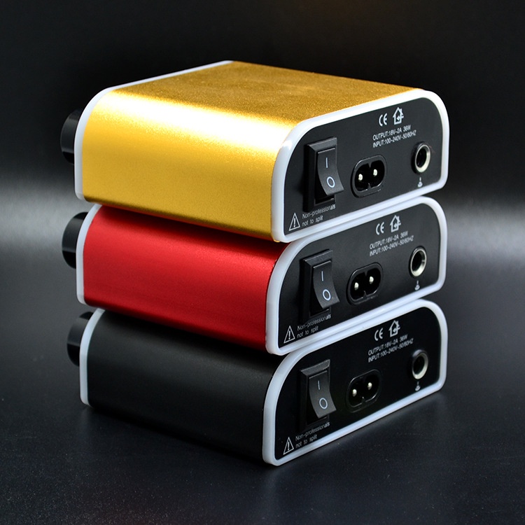 Nguồn LED chính hãng Nguồn máy xăm 1 chạm, biến áp máy Pen mini -cục đổi nguồn tattoo siêu bền.