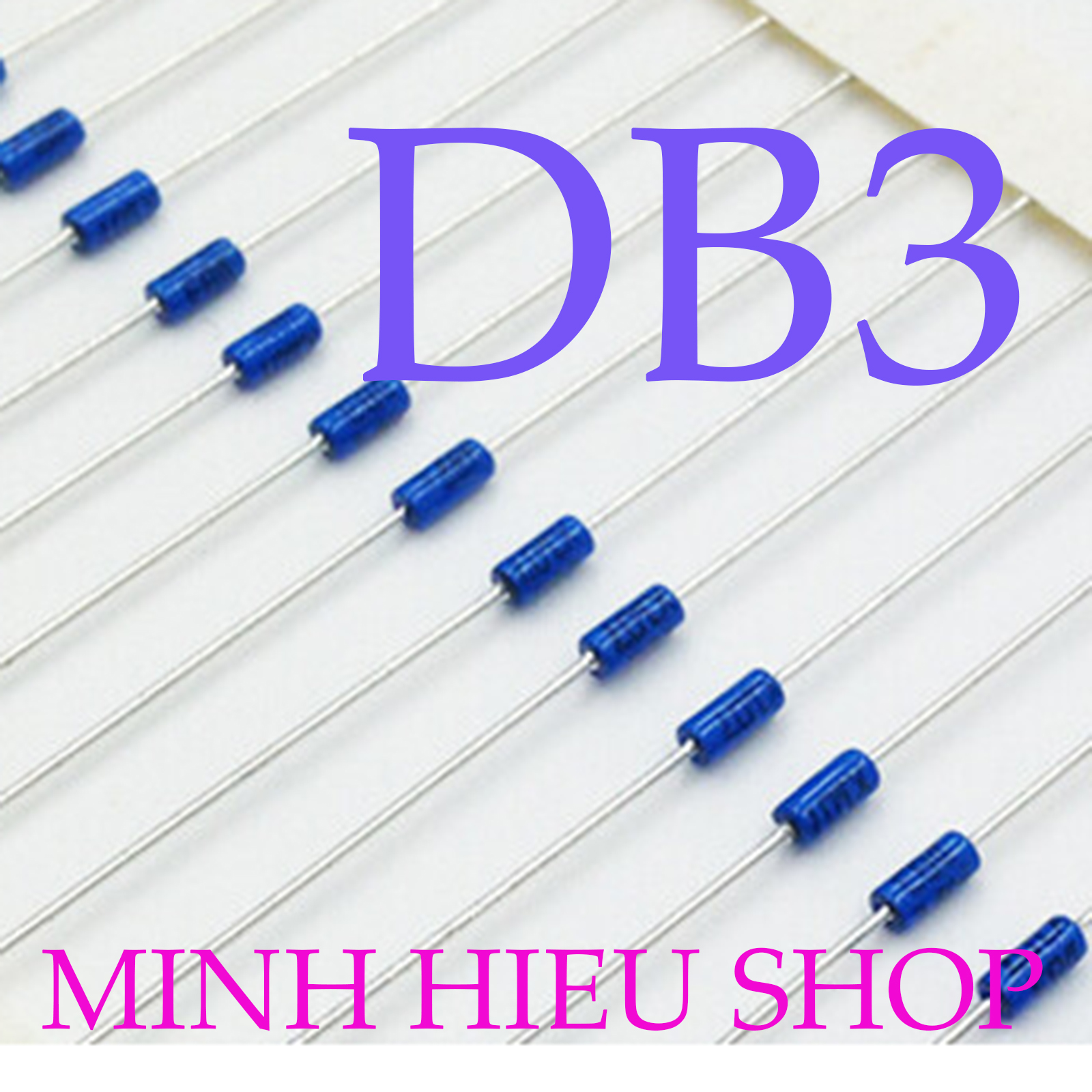 Set 50 điốt kích hoạt db3 db-3 diac do-35 do-204ah