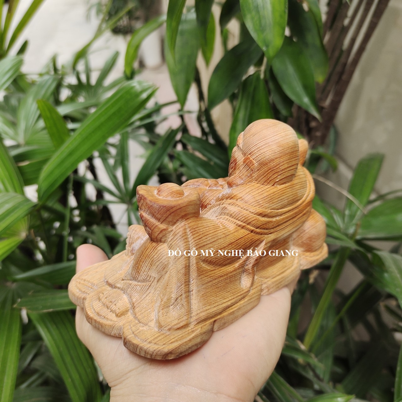 Tượng phật di lặc gỗ ngọc am thơm nức