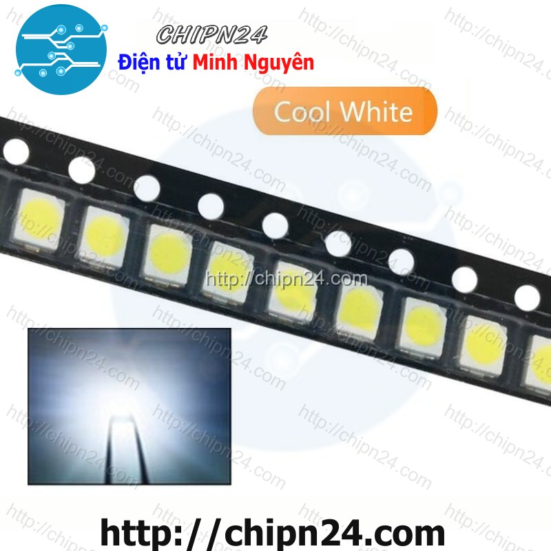 Led dán 3528 trắng white