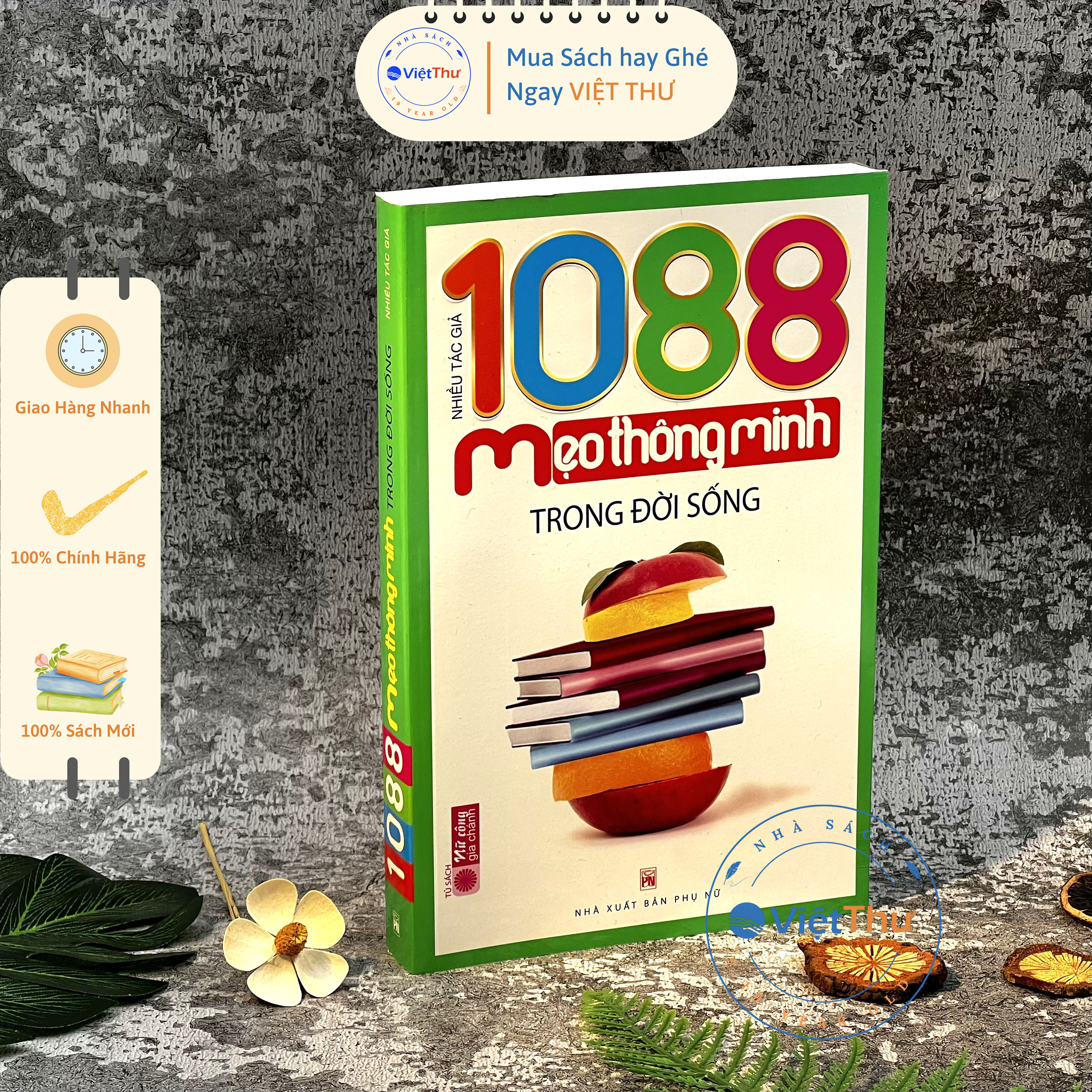 Sách - 1088 mẹo thông minh trong đời sống - nữ công gia chánh