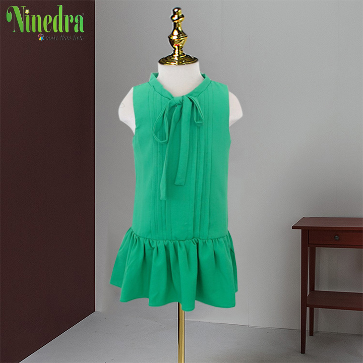 [NINEDRA - HÀNG THANH LÝ] Đầm đũi thoáng mát hàng công ty size đại cho bé gái