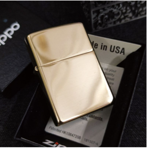 [HCM]Bật lửa Zippo Đồng Nguyên Khối mẫu trơn