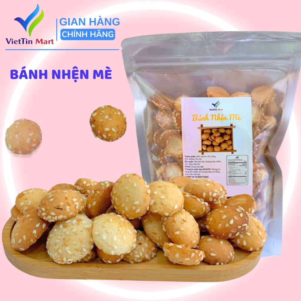 1KG_ Bánh nhện mè -Viettin Mart,
