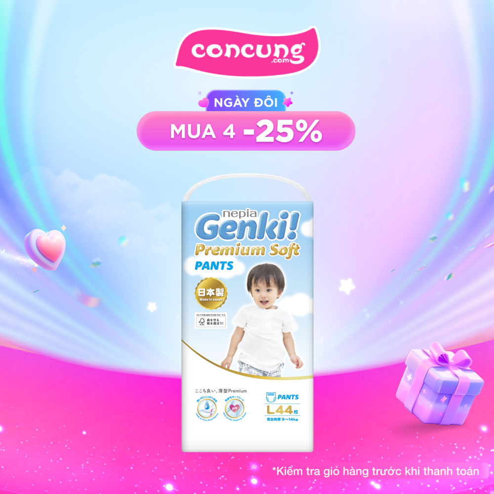 Tã quần Nhật Bản cao cấp Genki