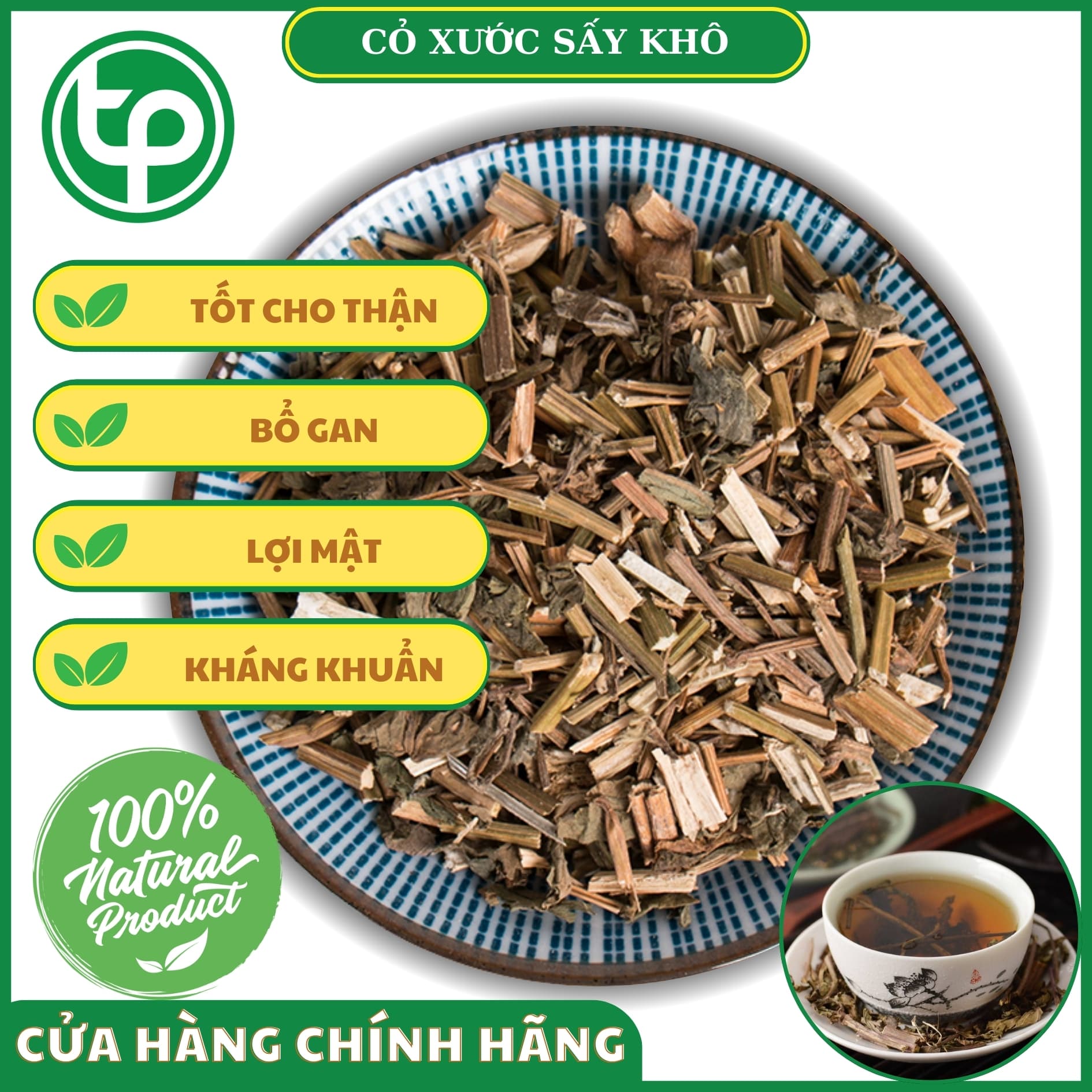 Cây cỏ xước sấy khô 1kg - Tấn Phát