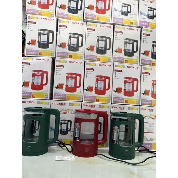 ẤM SIÊU TỐC TRONG SUỐT CUCKOO 2,3L - ST13