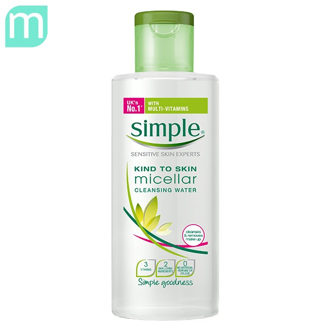 Nước Tẩy Trang Simple Micellar Water 200ml