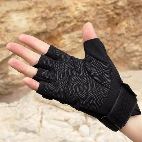 ( Chống Nắng cực chất) Găng Tay Hở Ngón Ninja