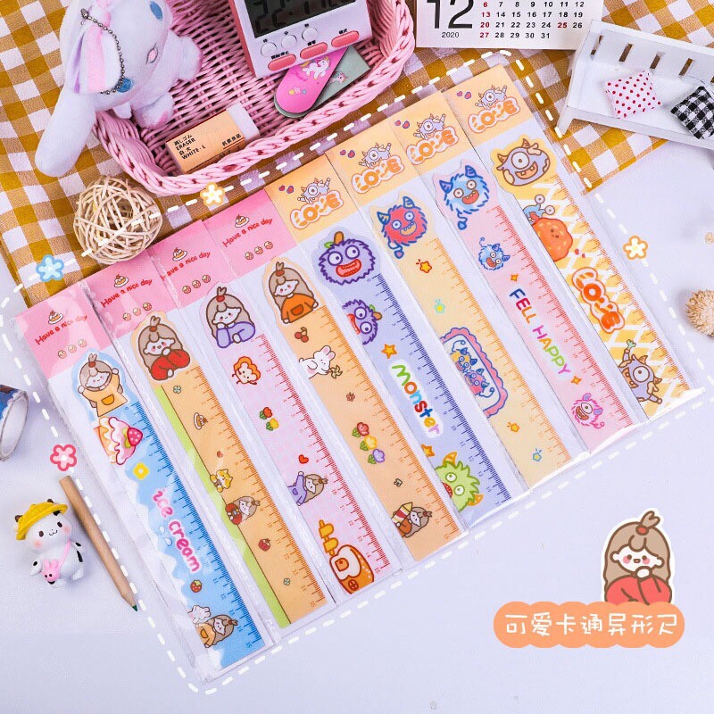 Thước kẻ nam châm mềm nhẹ siêu CUTE cho bé 🍒