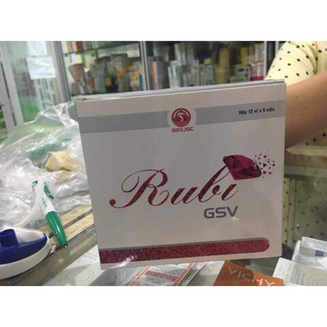 Viên uống Rubi GSV - bổ sung vitamin và dưỡng chất cho da