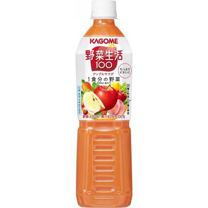 [HCM]Nước ép nguyên chất Kagome Apple Salad 720ml