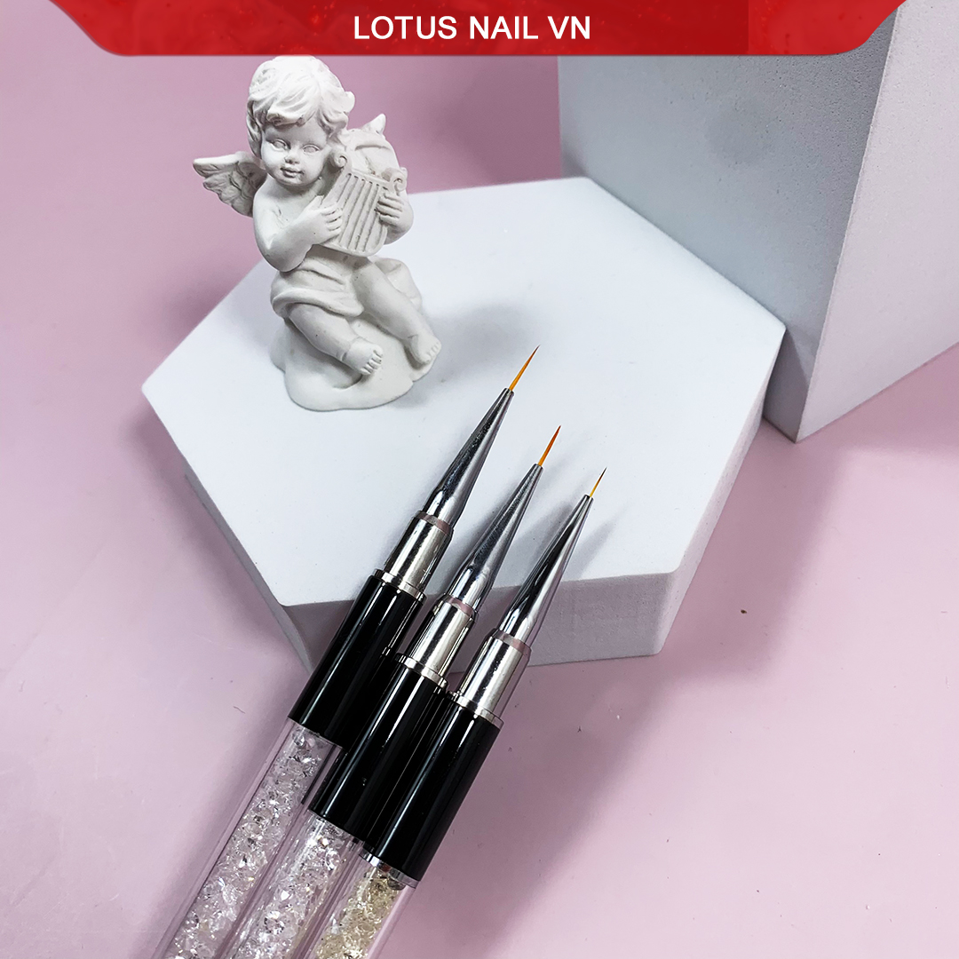 Cọ nét nail, cọ vẽ móng cán đá cao cấp