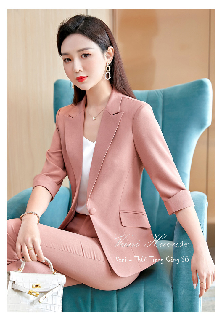 Set nguyên bộ áo Vest quần dài