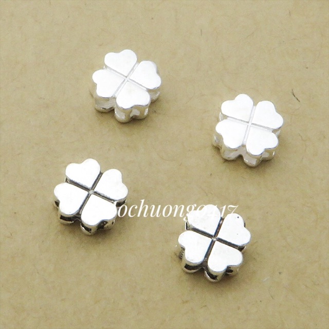 [S925] Charm cỏ 4 lá - MH092