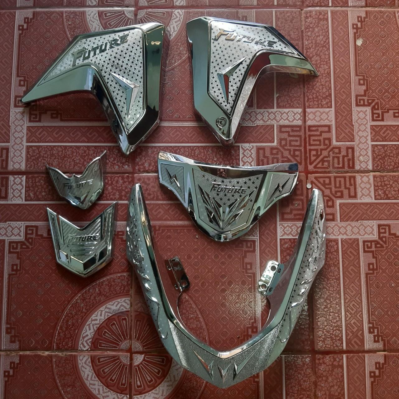 [HCM]combo 6 món ốp xe Future 2018 đến 2020 HÀNG CTY (ốp cảng, ốp hông, gác chân, mão, mỏ, đuôi )