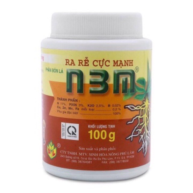 Phân bón kích rễ N3M 100gr, siêu ra rễ