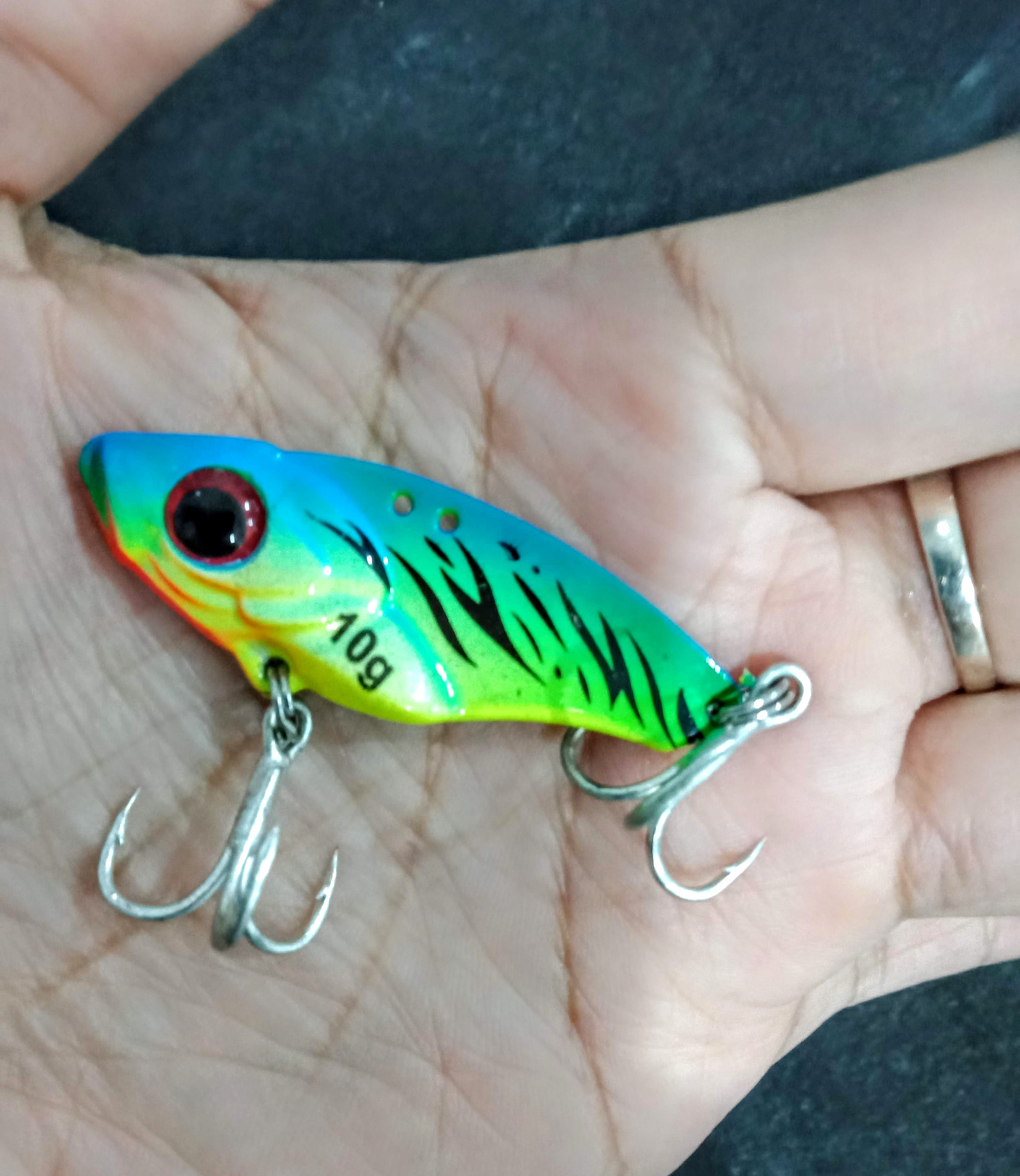 [HCM]Mồi lure cá sắt10g  là mồi câu chìm