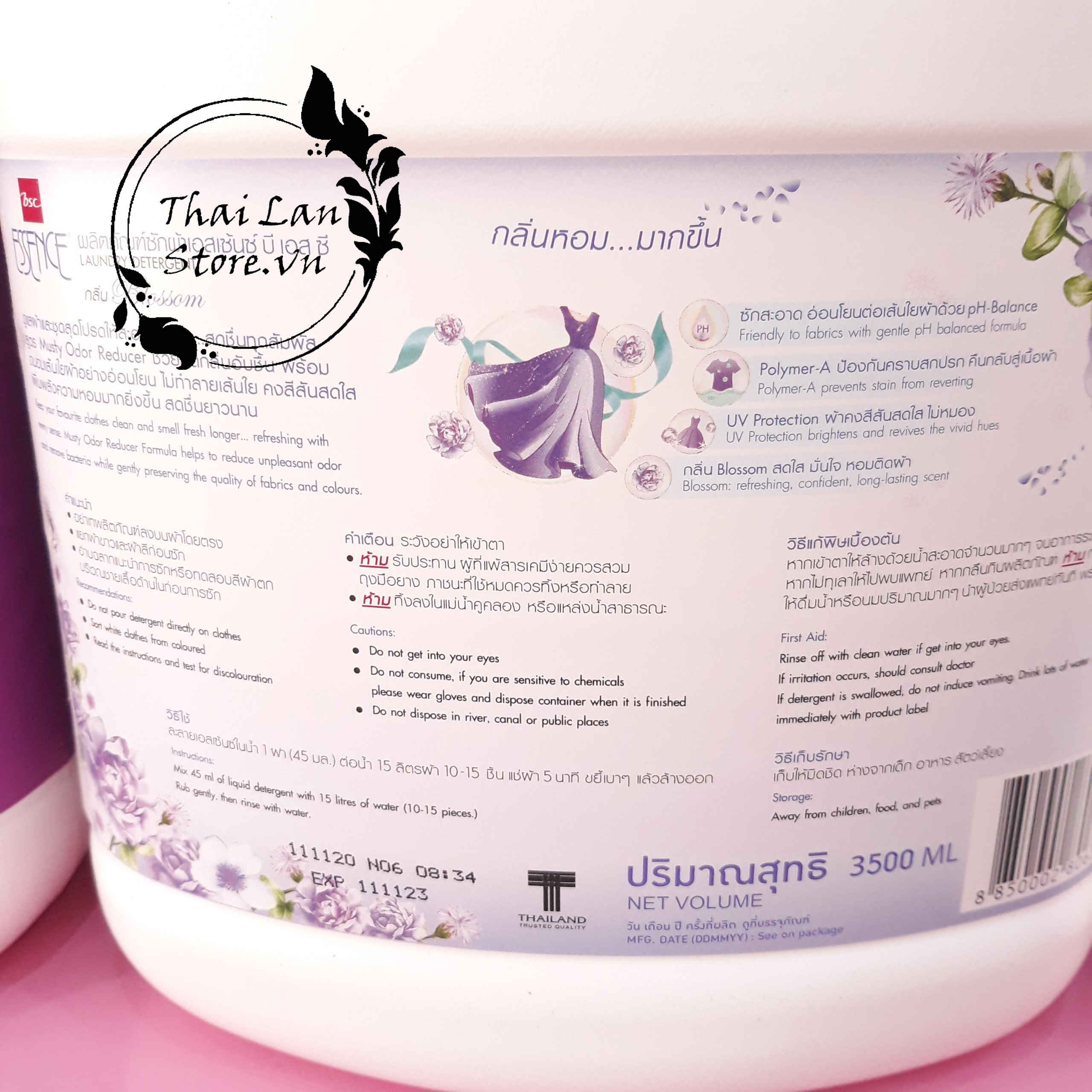 Nước giặt Essence Thái Lan 3500 ml